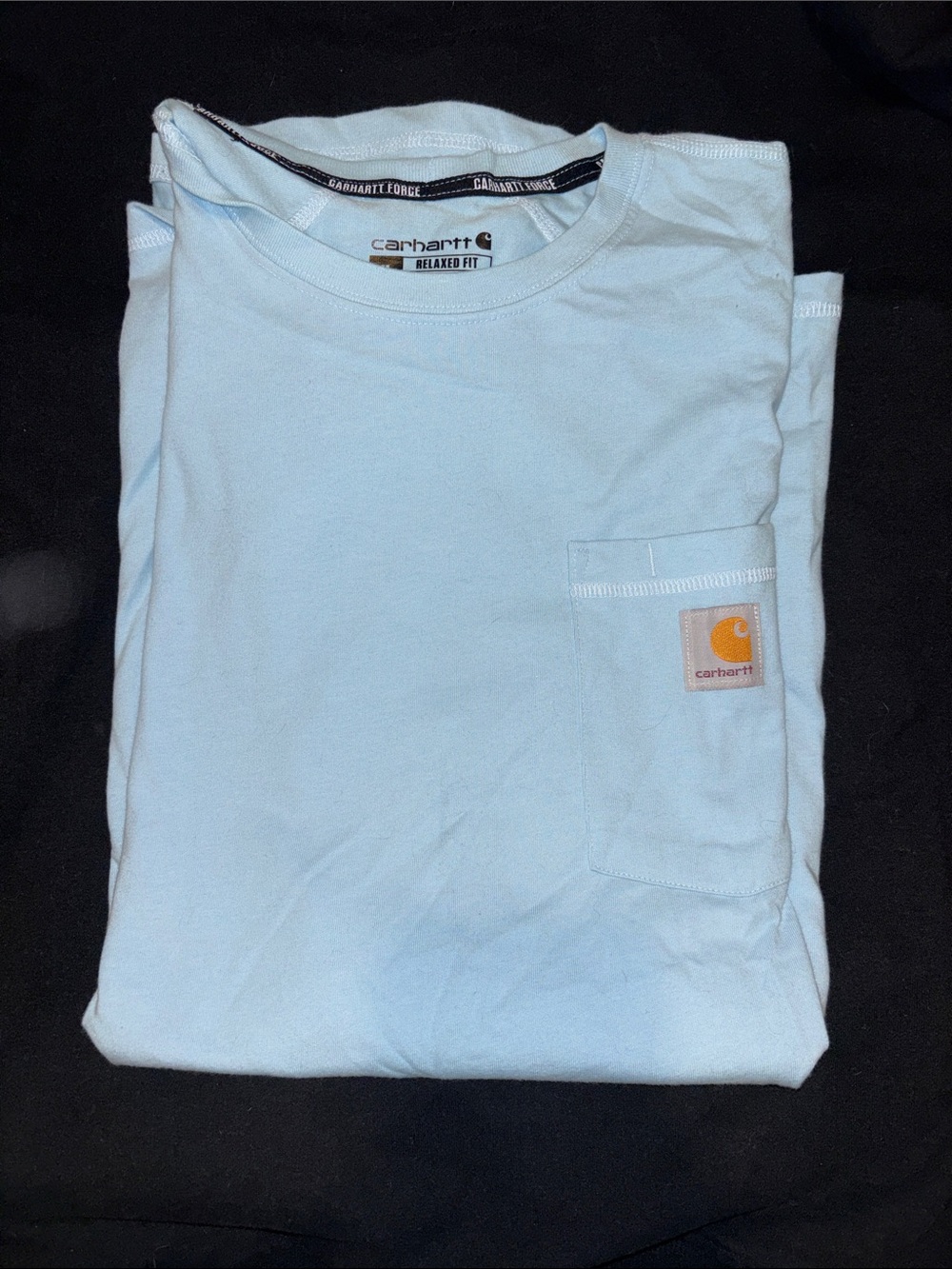 Carhartt Light Blue Pocket Short Sleeve Tee